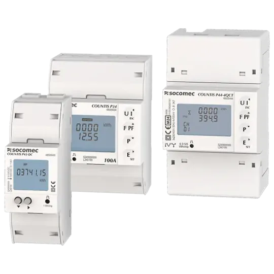 Driefasige energiemeters