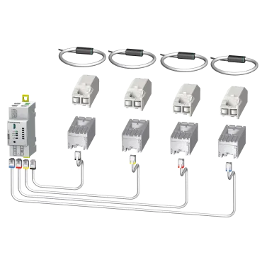 DIRIS Digiware Iac - Vermogenskwaliteit, bewaking en meting - EXPLODED_VIEW_EXT