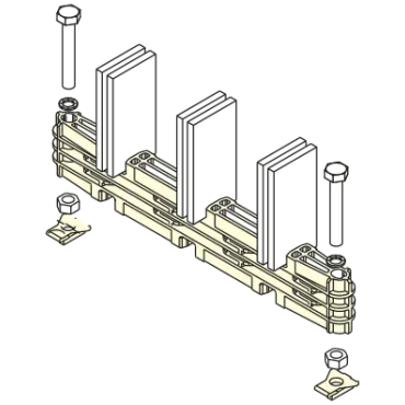 SB C busbar-ondersteuning railhouder - Bescherming, overdracht en distributie van stroom - PRODUCT_MAIN_PICTURE_EXT