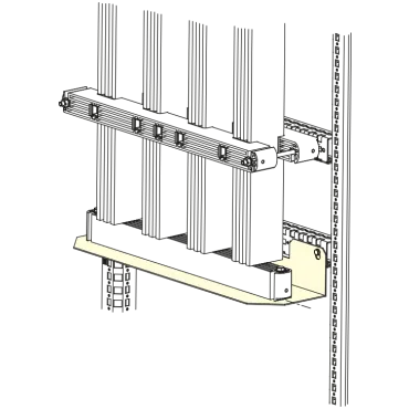 SB C busbar-ondersteuning installatiehoekstuk - Bescherming, overdracht en distributie van stroom - PRODUCT_MAIN_PICTURE_EXT